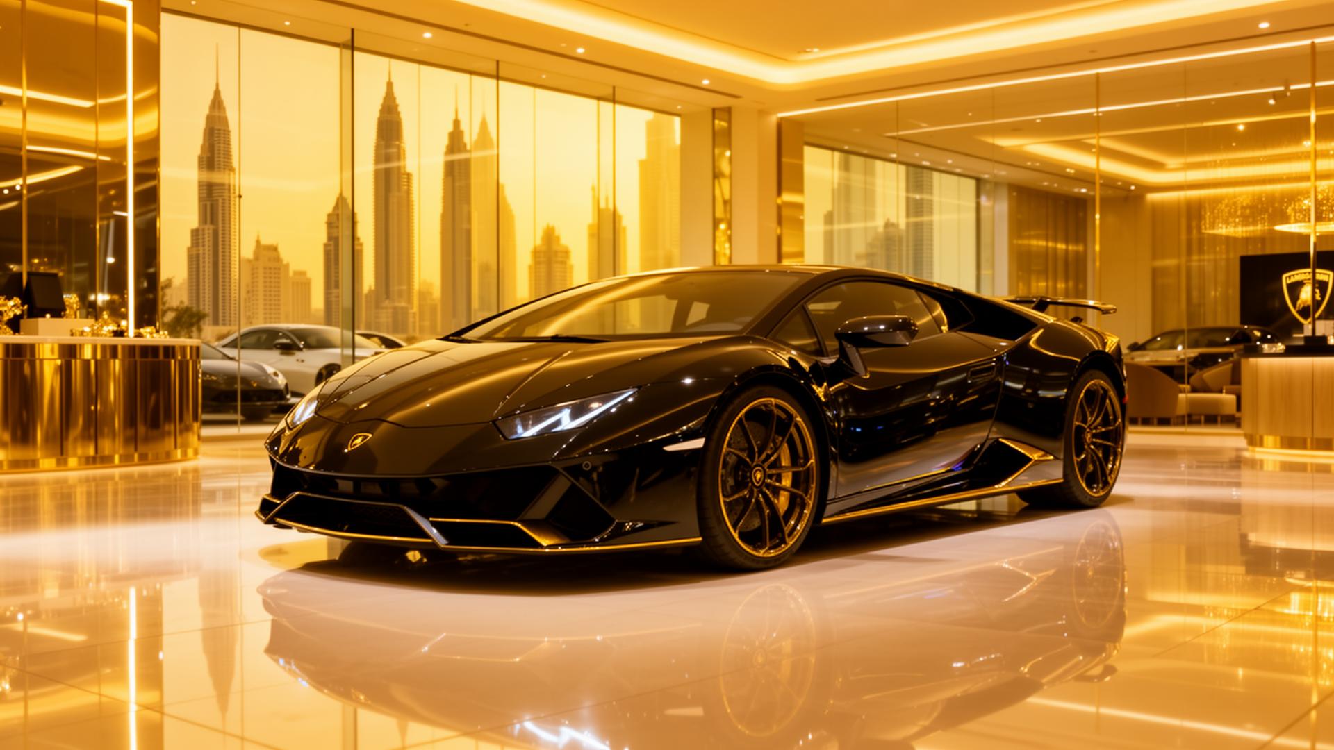 Premium nano-ceramic window tinting installation on luxury car at ALWAFI Auto Care UAE
