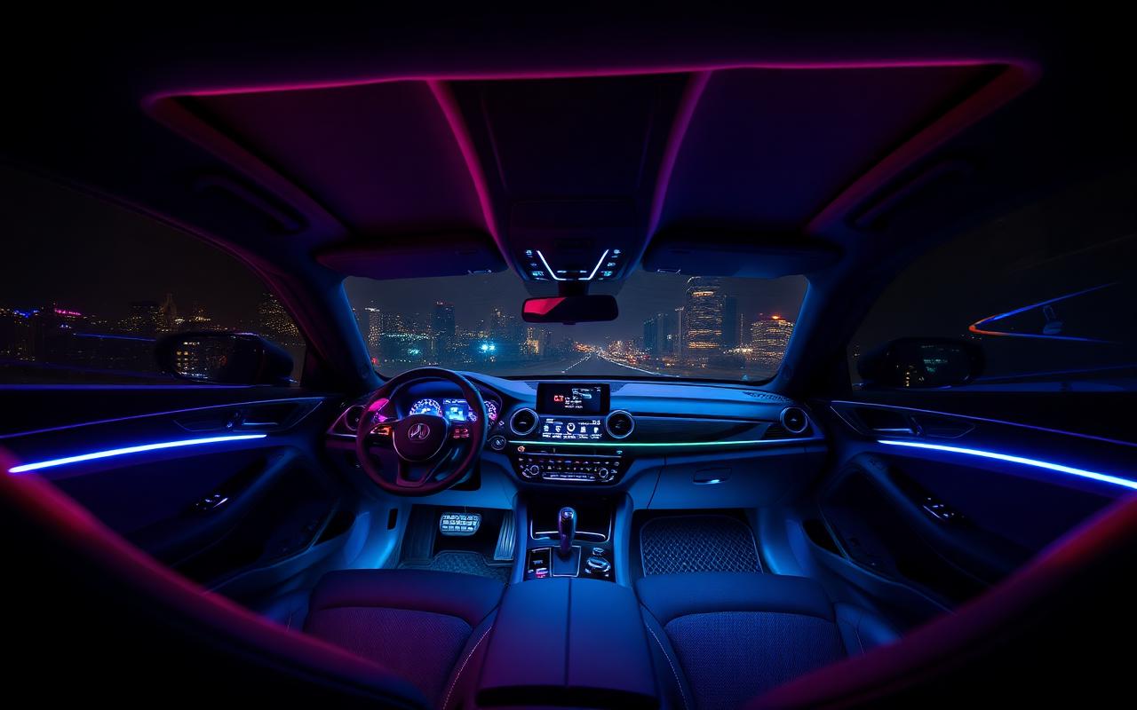 Luxury car accessories and premium interior upgrades in UAE